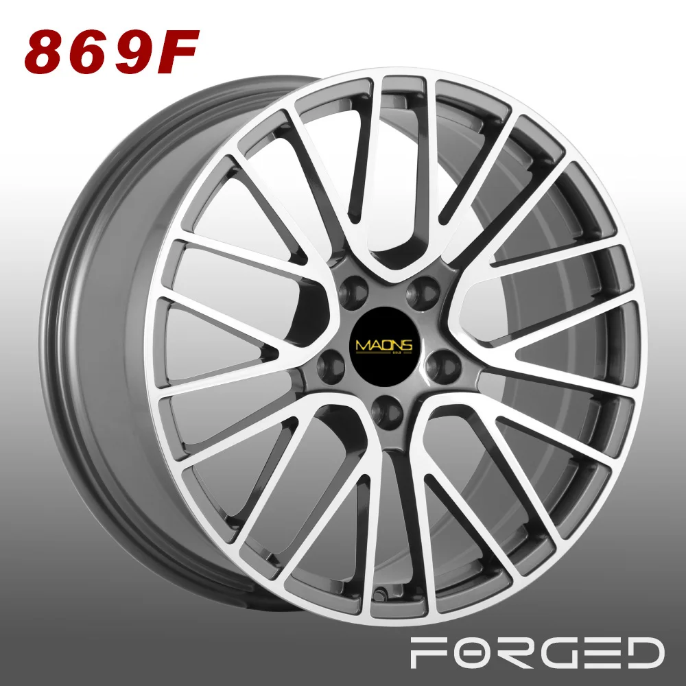 WHEELSHOME 869F Popular Design 20inch 21inch Multi V shape stock alloy forged wheels