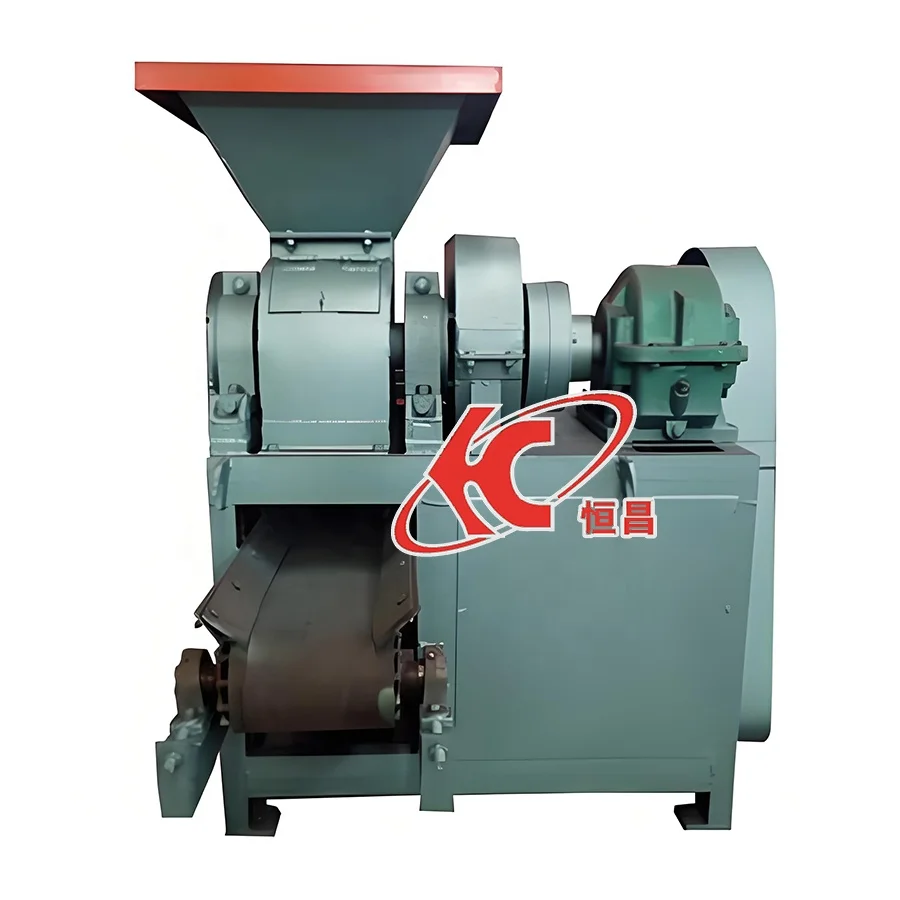 high effective coke chromium wet power briquetting pressing making machine