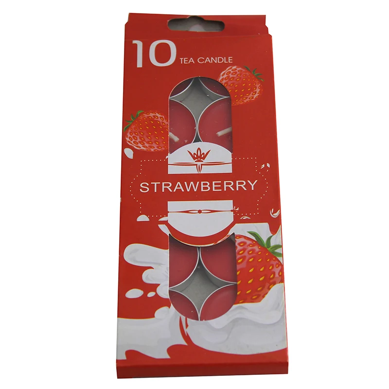 New Wholesale High Quality Color Tea Light Candles Unscented Non-toxic - 2 Hours Burn Tealight