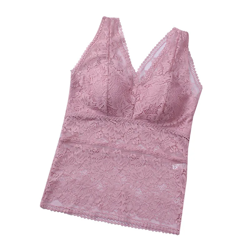 Женский кружевной бюстгальтер без стального кольца с цветочным принтом boob