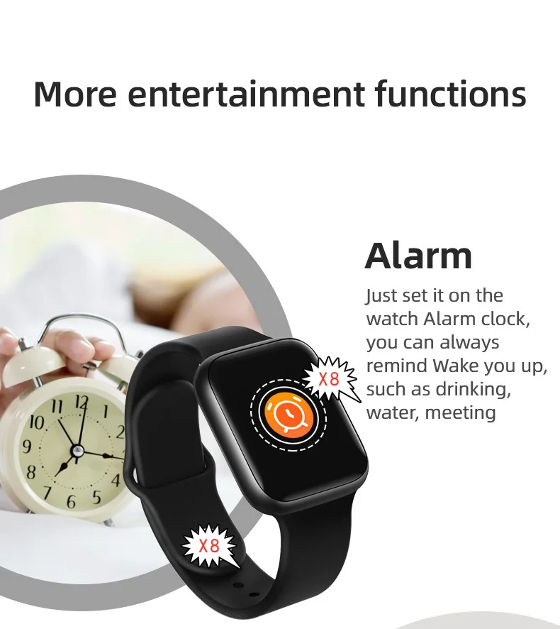 X8 Смарт-часы вызов DIY циферблаты полный сенсорный экран сердечного ритма приборы для измерения артериального давления Спорт фитнес-трекер для IOS Android для мужчин и женщин