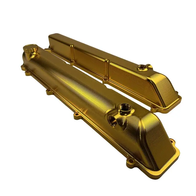 Пользовательские OEM CNC алюминиевые аксессуары для гоночных автомобилей Заводская обработка услуги клапанная крышка