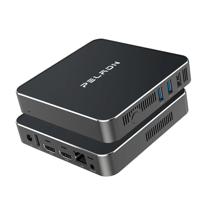 Apollo Lack Metal N3350 Cpuj3455 Mini Pcpi05 4g 64g With Win10& Linux For Outdoor Display Connect Projector Game Use