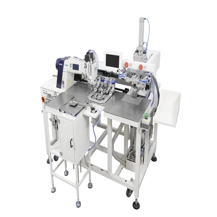 Automatically descending stacker over sensor Sitting work station Coin Pocket Setter machine