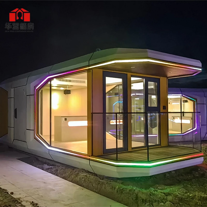 OEM Space Capsule Manufacture Travel Resort Hotel Luxury Space Capsule Small Mobile Home