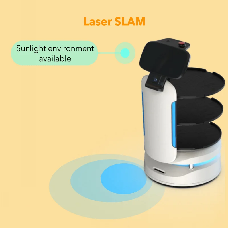 Service Waiter Robot Restaurant Waiter Professional Catering Hotel Factory Intelligent Food Delivery Robot