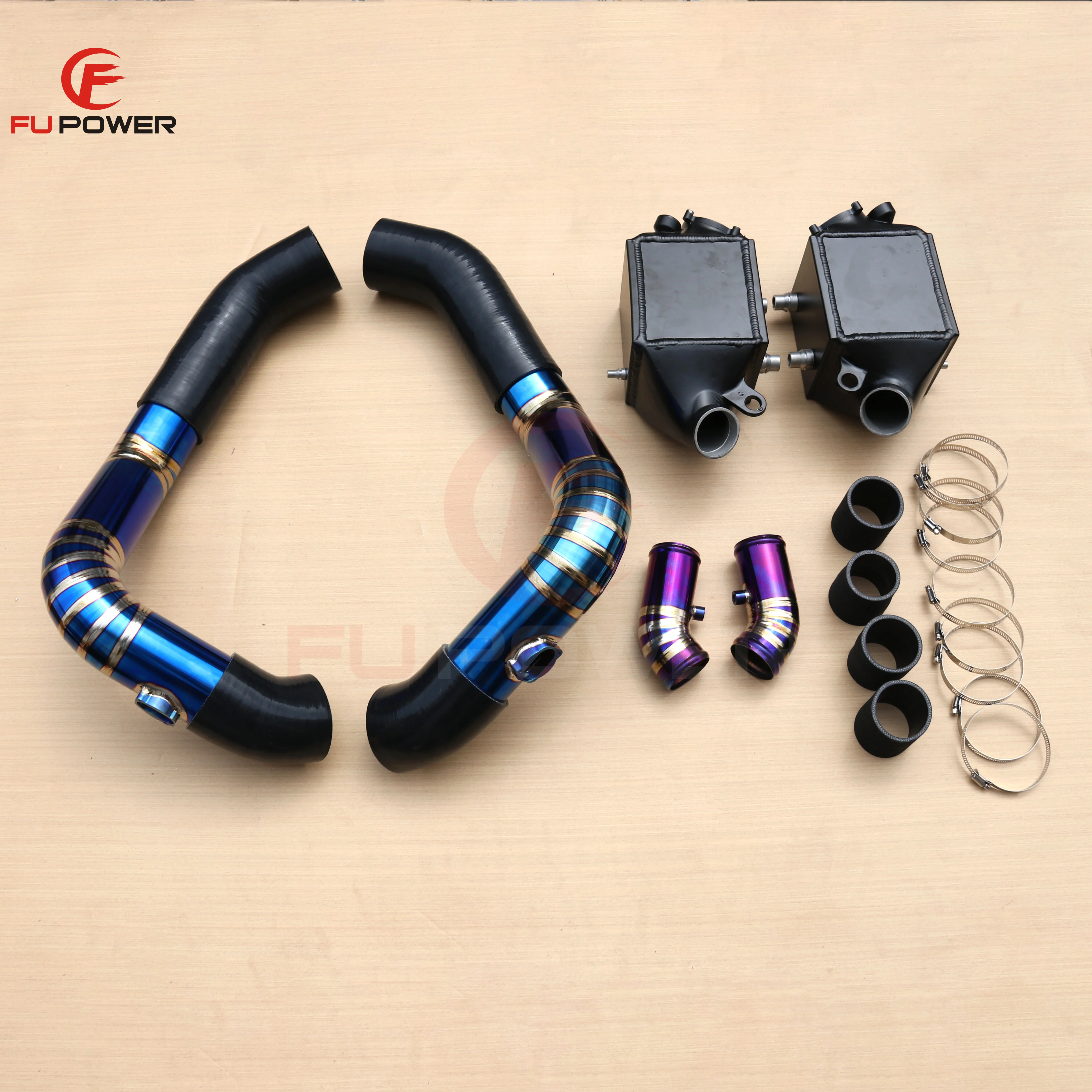 charge pipe KIT M5 M6 F10 F12 F06 Front mount air intakes FILTERS intercooler