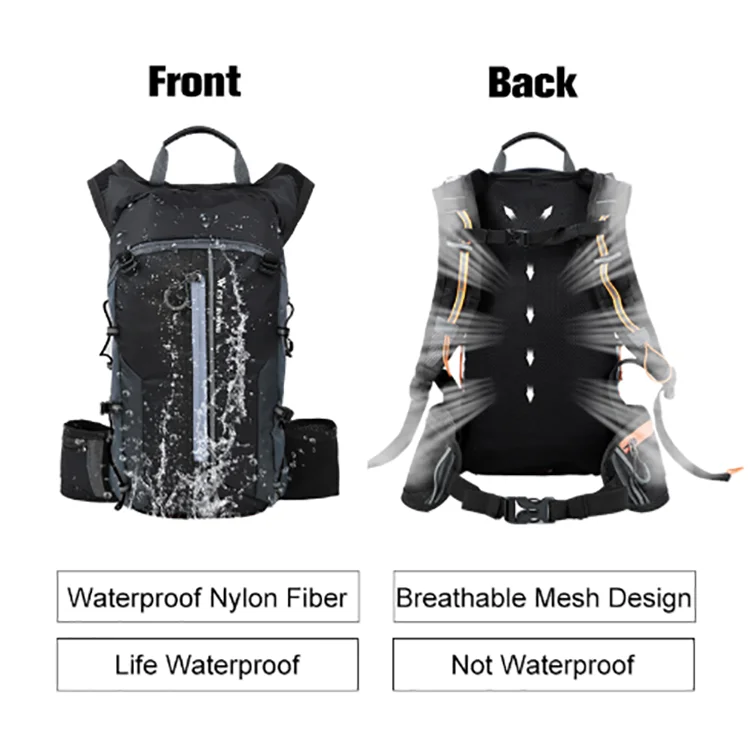 WEST BIKING waterproof bicycle bag outdoor sport breathable cycling backpack
