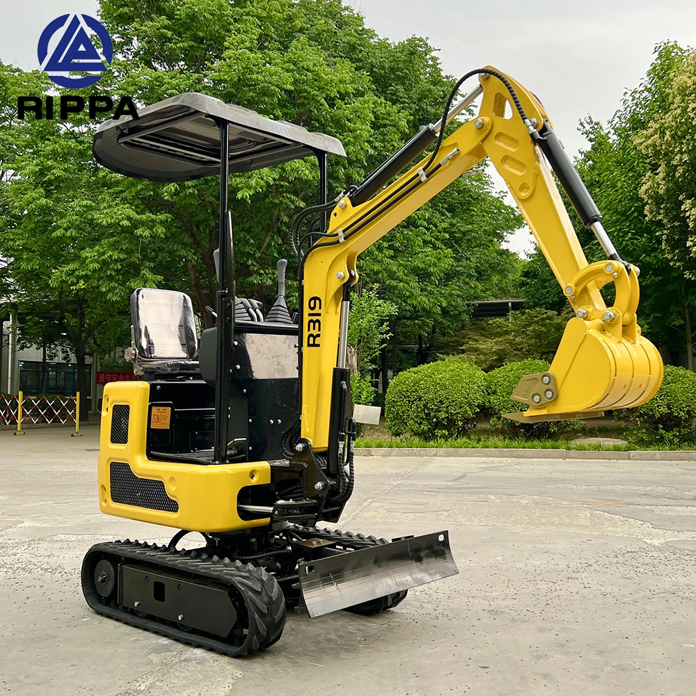 China Wholesale 1 Tonne Bagger 2 Tonnen Bagger Earth-moving Machinery Mini Excavator With Thumb Bucket For Sale