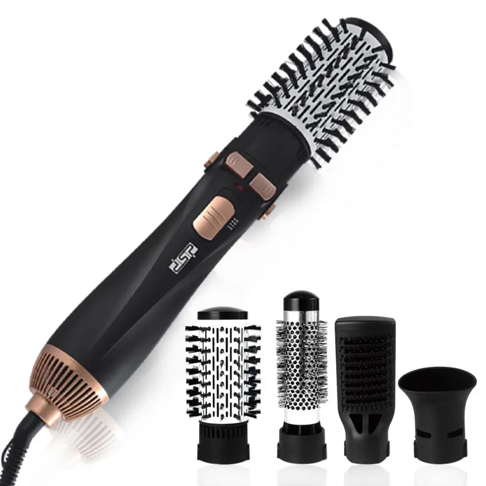  Electric Hair Brush Dryer Curling One-Step Volumizer Straightener Styling Heating Comb