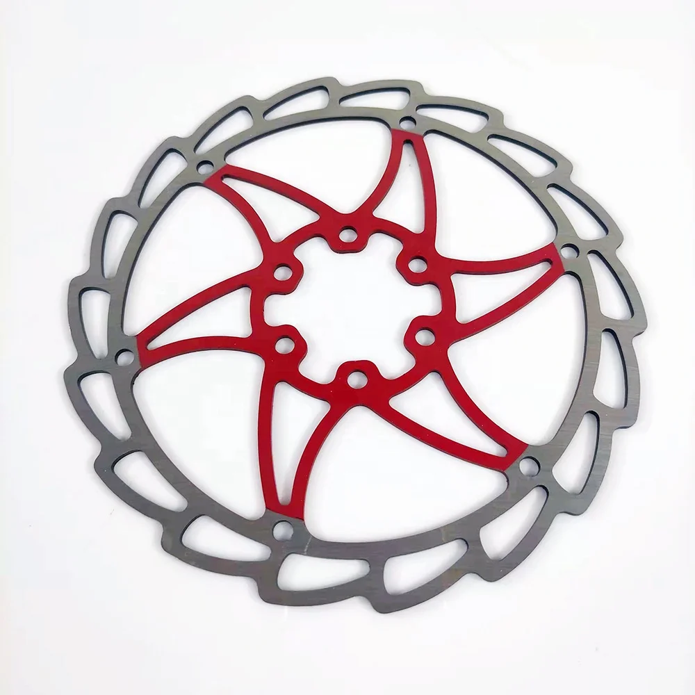 Large Bicycle Rotor 203mm Other Bicycle Parts High Quality Durable Mountain Road Bike Disc Brake with Bolt