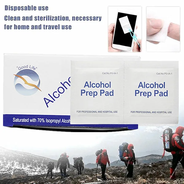 Customized disposable Alcohol Prep Pad with 70%IA