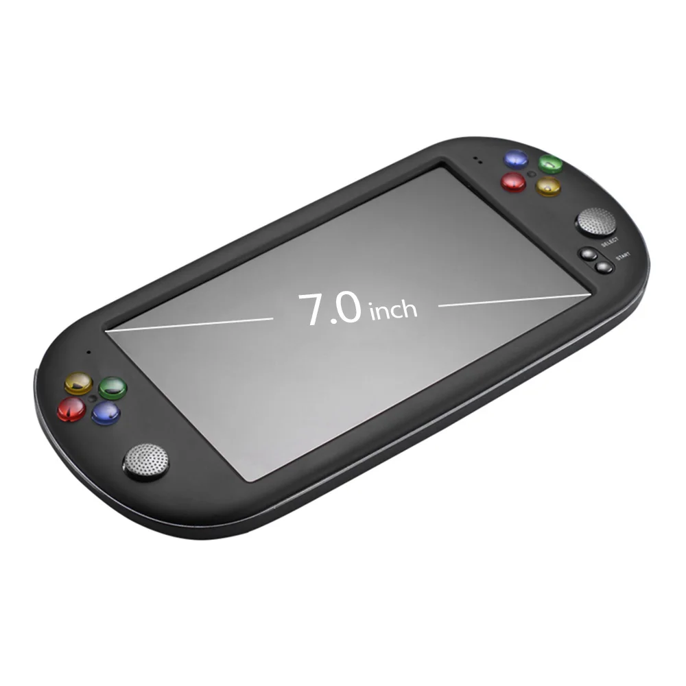 2020 New Arrival X16 Handheld Retro Video Game Console Built In 16GB 7 Inch Screen Game Player