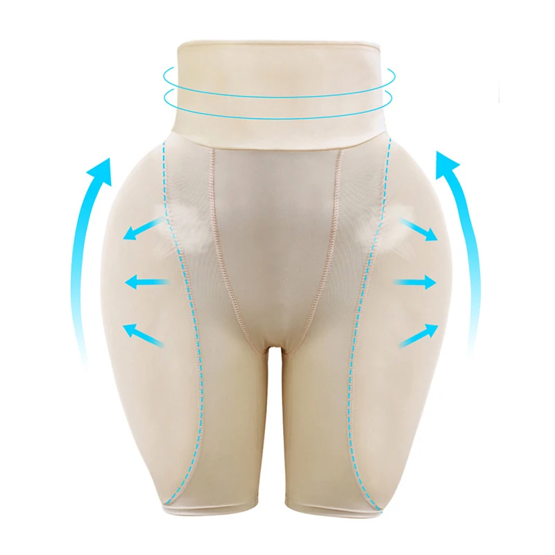 Fashion Popular Women High Waist Tummy Control Butt Lifter Padded Panties Ladies Shapewear Padded Underwear Butt Enhancer Panty