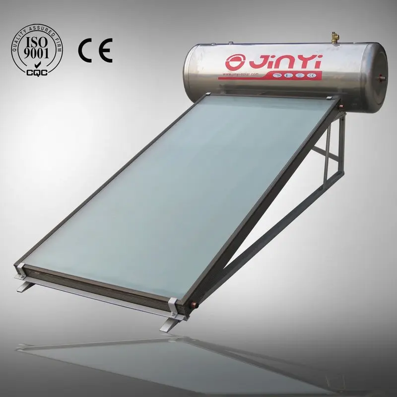 Jinyi 150L Compact Pressurized Solar Water Heater with Flat Plate Collector