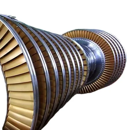 DTEC Factory Provided 80MW HIP and LP Steam Turbine Rotor Spare Parts of Steam Turbine Best Quality