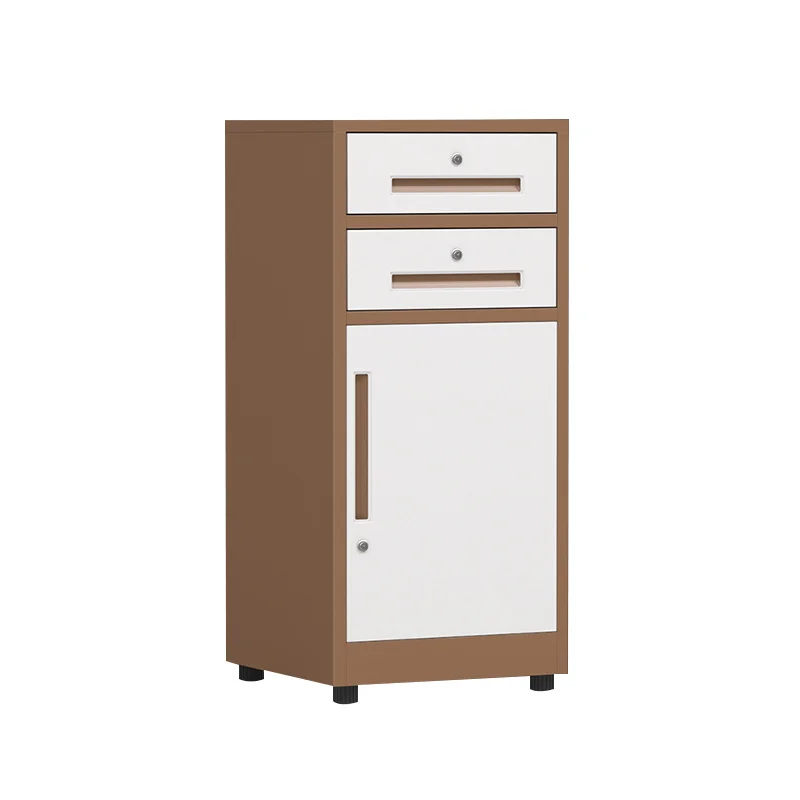 Half Height Storage 2 Drawers Steel 3 Tier Cabinet Storage Cabinet waterproof fireproof office New Hot Sale Steel cabinet