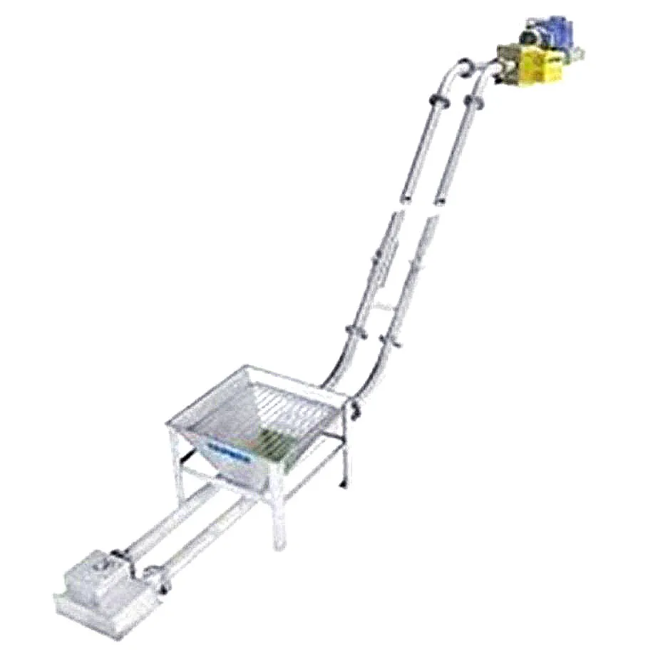 Конвейер из нержавеющей стали для транспортировки зерновых удобрений и корма для экономии места