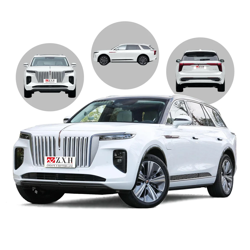 2022 660 км хунцы Ehs9 Китая EV Топ новой энергии транспортного средства Электрический EHS 9 E-HS9 цисян 6 сиденья из подержанных машин для продажи