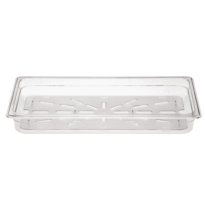 Hotel Restaurant Equipment Plastic Food Pan Buffet GN Container 1/1 10cm Hard Plastic Gastronorm Pan