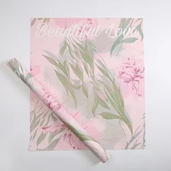 50x58cm Big Flower Gift Waterproof Wrapping Paper Craft Paper Florists Supplies Party Decorative Materials Flower Wrapping Paper