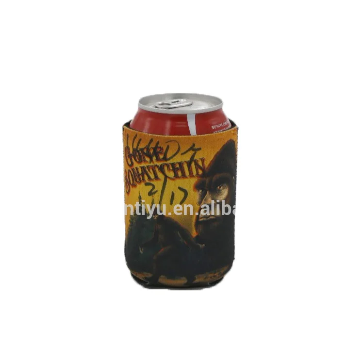Neoprene Sublimation Tube Drink stubby Holder Can Cooler for beer Custom with OEM logo