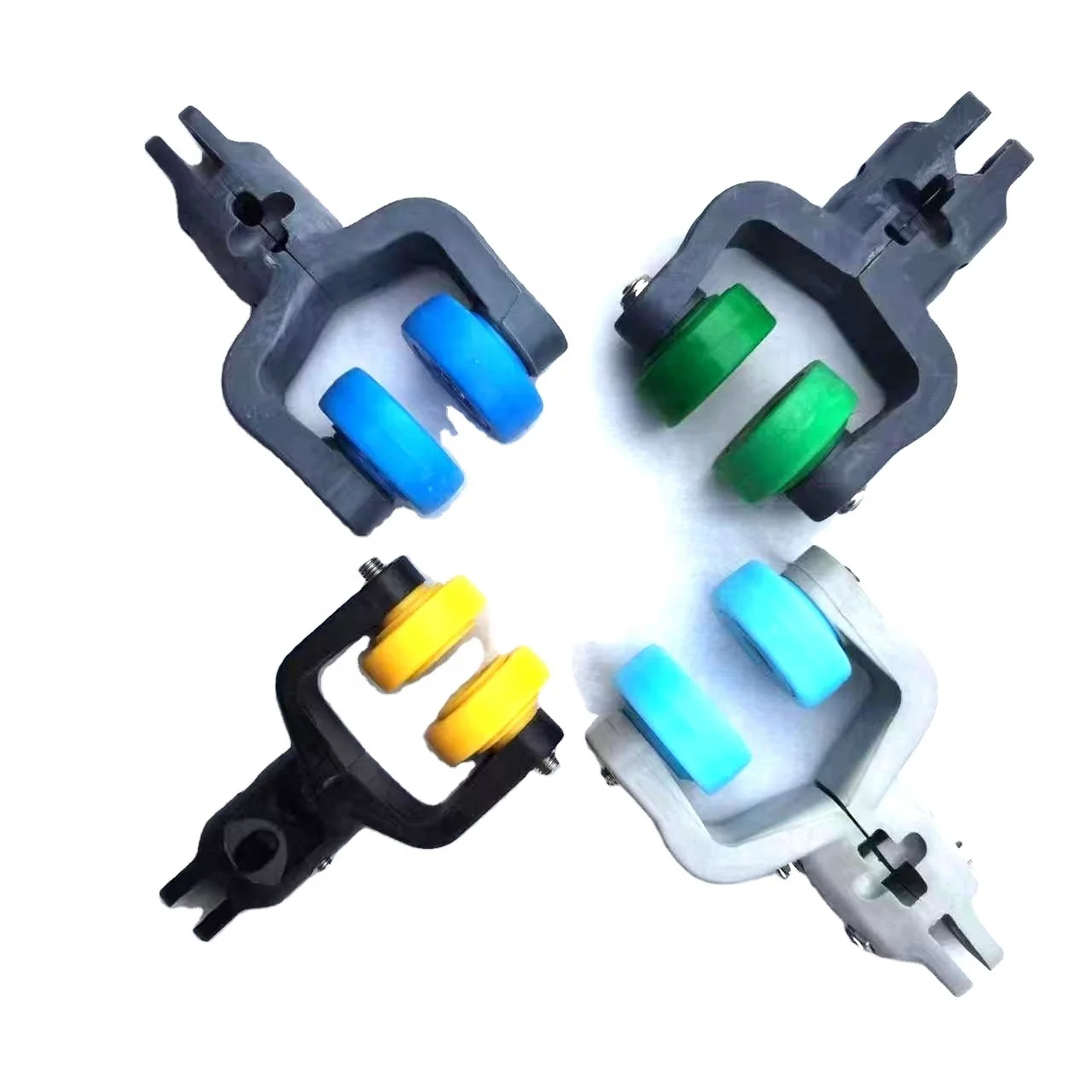 Synthetic Overhead Trolley Carriage for Poultry Transmission Fittings