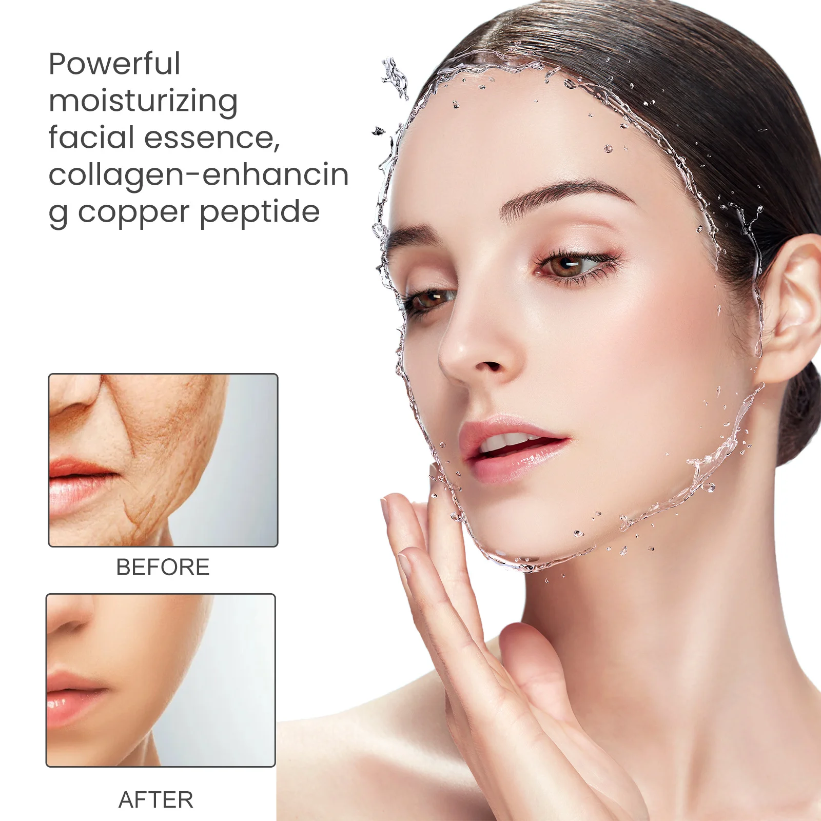 BIOs Squalane and Vitamin C Rose Oil Serum Squalane Copper Peptide Rapid Enrichment Serum  Strong moisturizing facial serum