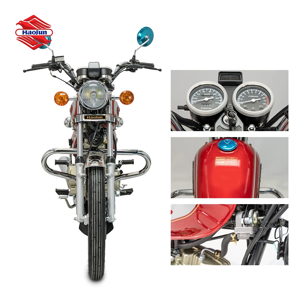 Factory street gasoline motorcycle 125cc 150cc cruiser chopper motorcycle high power gas off-road motorcycle for sale