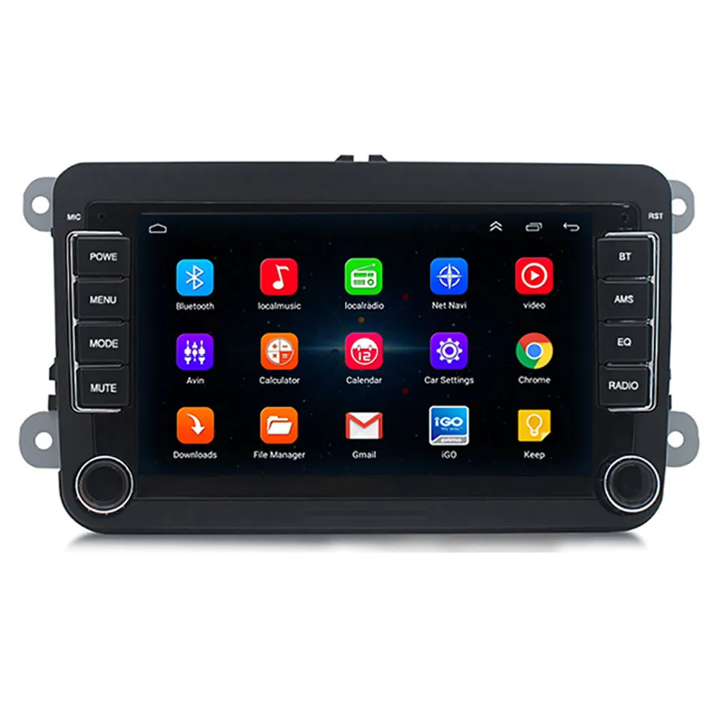 7 inch HD Touch Screen Car GPS Navigator Car Radio DVD Player GPS Navigation Universal GPS Navigator with Carplay for VW