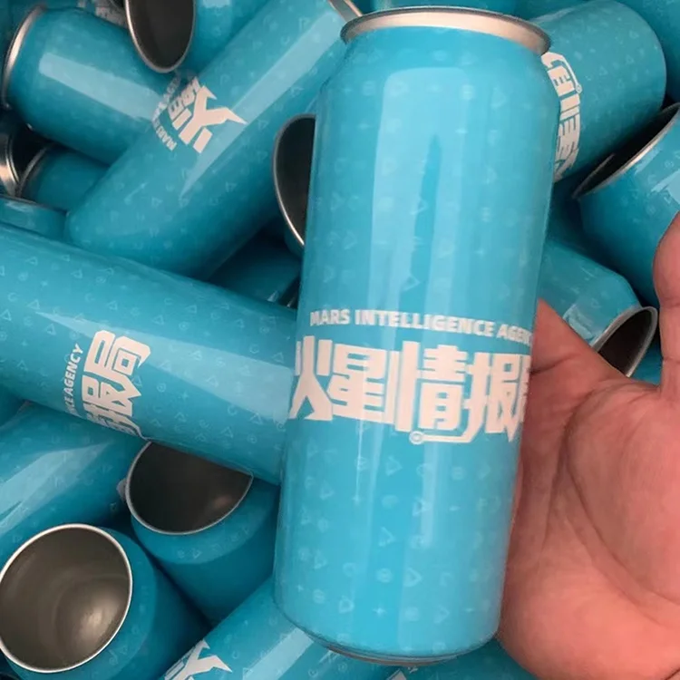 Logo Print 12oz 330ml Food Grade Aluminum Beer Can for Beverage Canning
