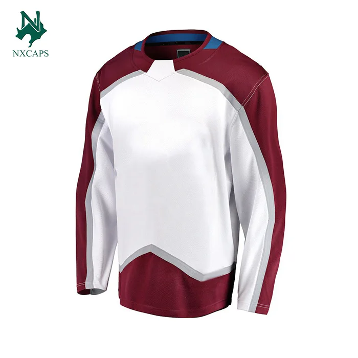 Wholesale Personalized Custom Ice Hockey Jerseys Fashion Print Team Jersey Breathable Team Sports Jersey