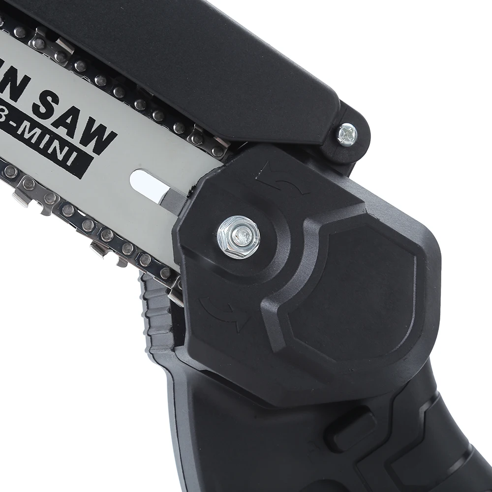 Outdoor Wood Cutting Tool Factory Supply Mini Cordless Electric Chain Saw Power Lithium Battery Chainsaw