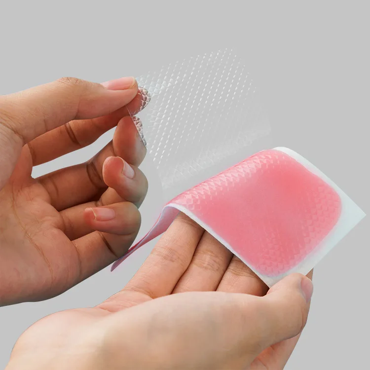 OEM baby fever Ice  hydrogel cool patch odm fever gel patch for baby forehead summer cooling pad blue ice cool pack
