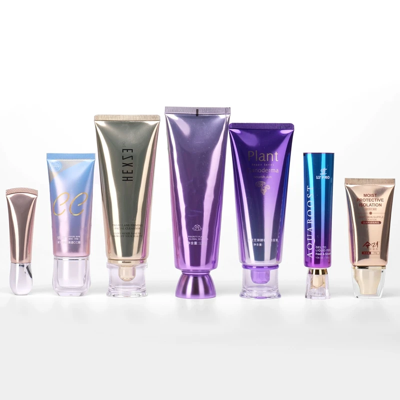 Eco- Friendly PCR Cosmetic Tube Packaging Plastic Protection Cream tube 30ml 50ml with logo printing