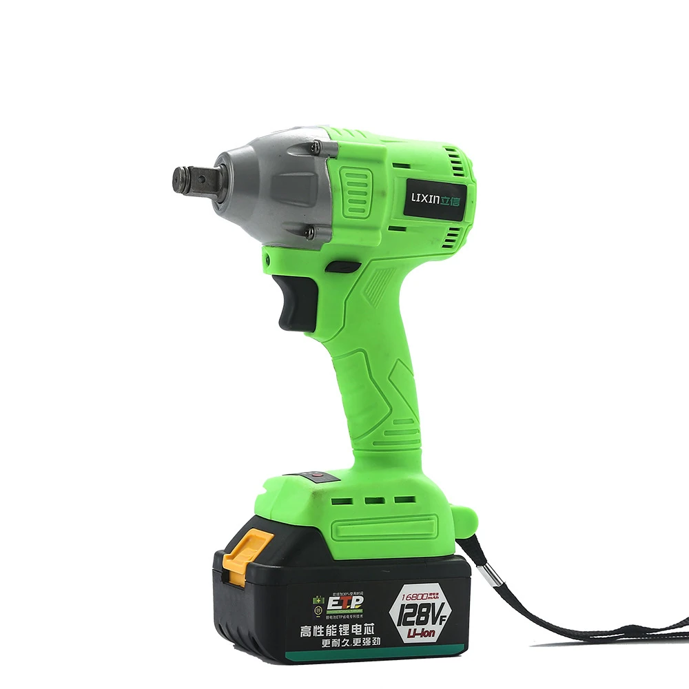 Lithium Battery Rechargeable Brushless Wind Gun Electric Drill Power Torque Lithium Electric Wrench