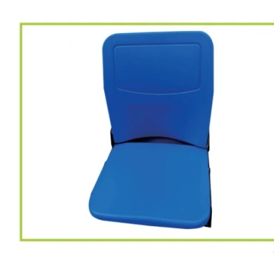 2025 High Quality Durable HDPE Retractable Folding Stadium Chair Plastic Bucket Various Colors Outdoor Gym Outdoor Furniture