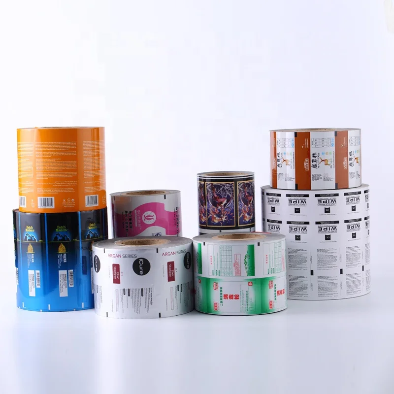 High Quality Printed Laminating Film Roll Food Plastic Packaging Film Roll/Plastic Film Roll