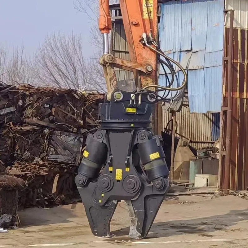 Excavator Attachment Hydraulic Pulverizer Demolition Shears For 20t Excavator