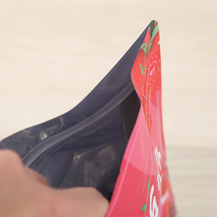 zipper stand pouch  Cheese Pasta Pouch Company Supplies Soup Soy Tomato Sauce Packaging Plastic packing Bag