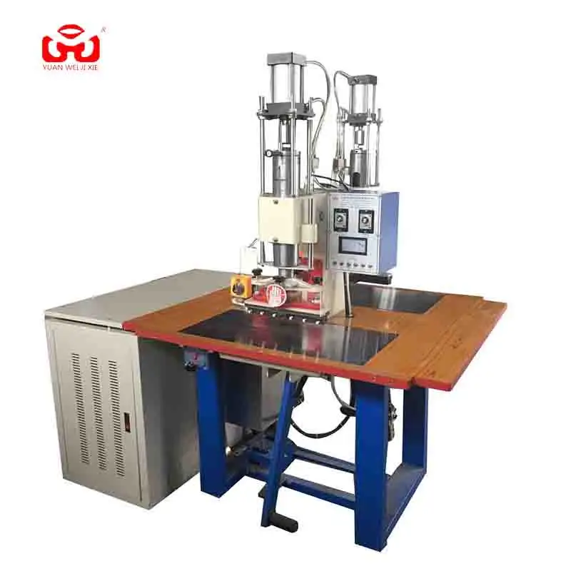 high frequency welding machine for Red-orange reflective stripe workwear suit