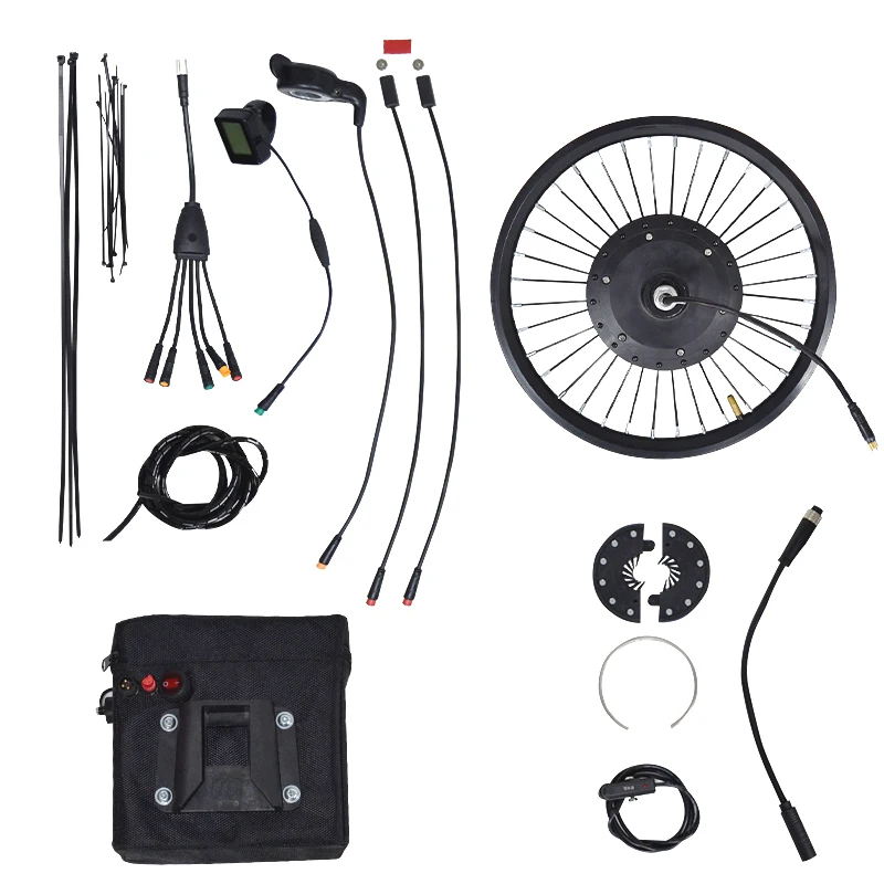 New designing 250w 500w  folding motor kit with battery 1000w electric motor
