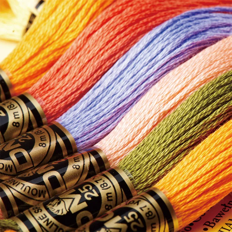 
embroider DIY DMC Cross stitch Sets For Embroidery kits The fox with the tea factory direct sale Cartoon 