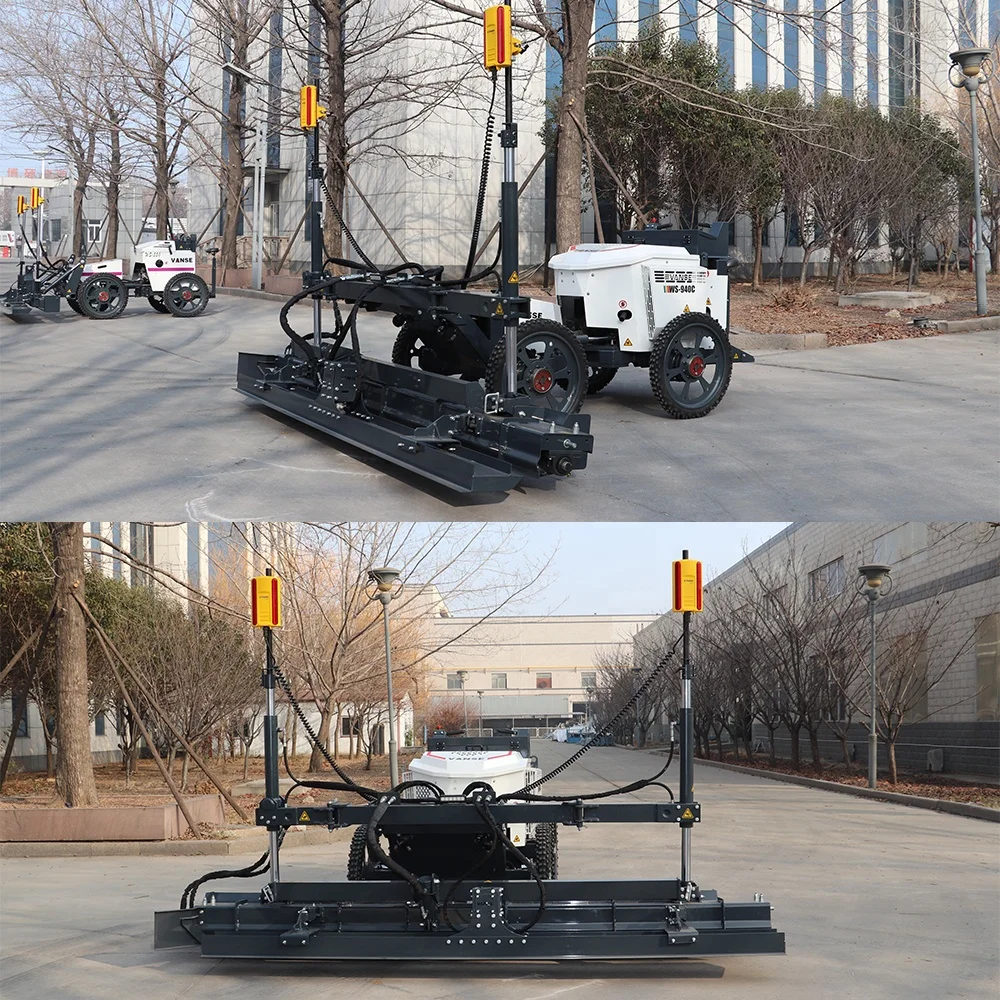 VANSE WS940C Automatic China New Vibrating Laser Level Hydraulic Concrete Leveling Machine Laser Leveling With Stand
