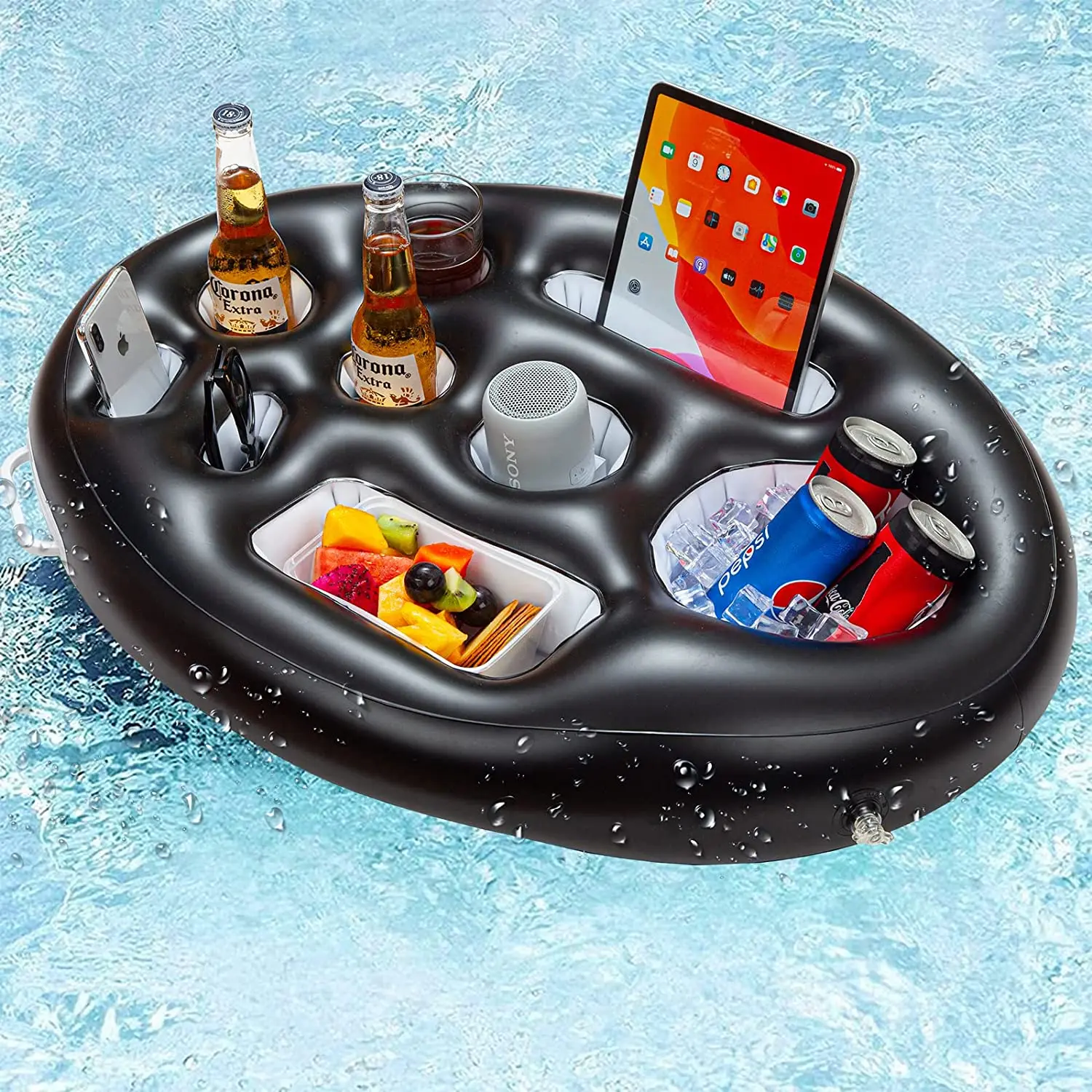 Drink Holder Inflatable Swimming Pool Floating Tray