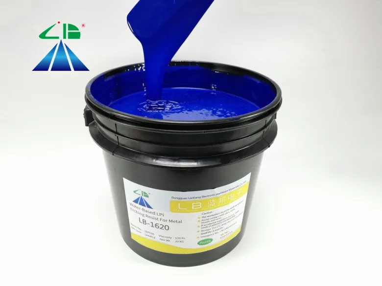
Water based etch resist ink for PCB circuit 