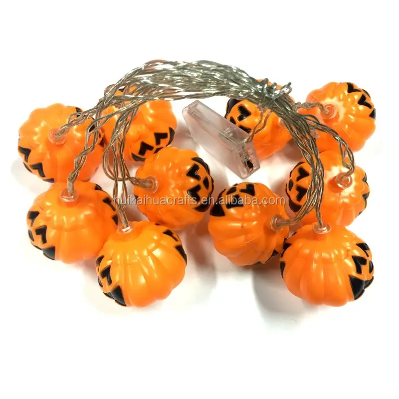 Glow In The Dark Halloween Party Decoration stage lights LED pumpkin String Light outdoor deco