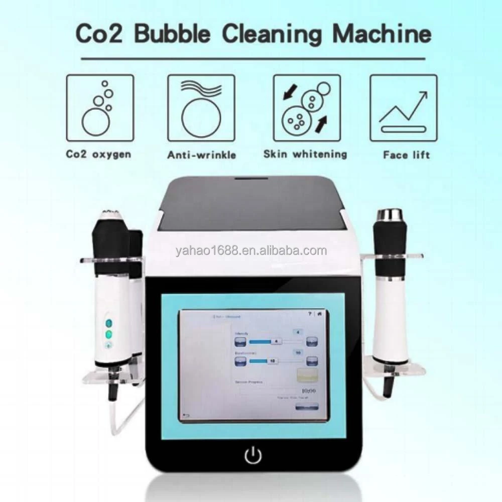 New Oxygen Aqua Facial Machine 3 in 1 Peeling Skin Tightening Face Massage UV Cleaning CO2 Bubble Oxygen