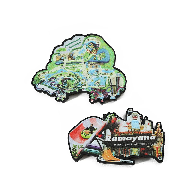 Popular Souvenir Refrigerator Magnets Personalised Logo Custom Fridge Magnet Pvc Rubber 3D Fridge Magnets for Decoration