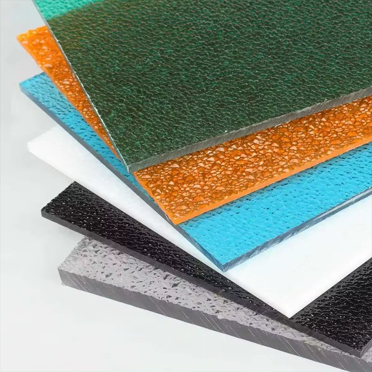 Professional Manufacture Pc Plastic Panel Clear 6mm 8mm 10mm Polycarbonate Solid Embossed Sheet
